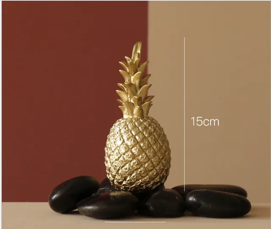 Golden Pineapple Home Decor Model