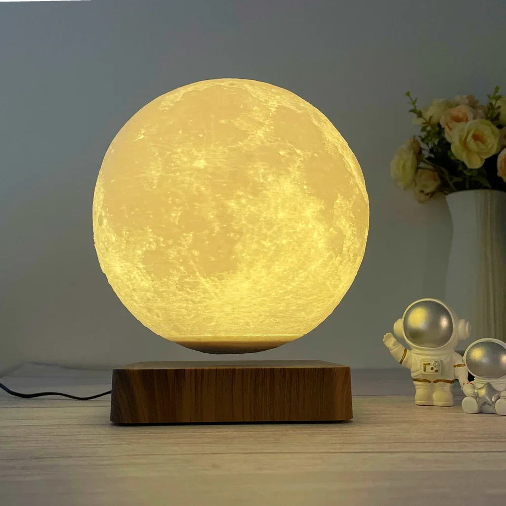 "Levitating Bulb Lamp Night Light - Stunning Decorative Lighting for Bedroom and Gift Giving"