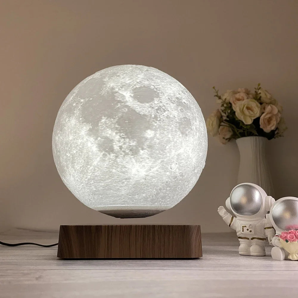 "Levitating Bulb Lamp Night Light - Stunning Decorative Lighting for Bedroom and Gift Giving"