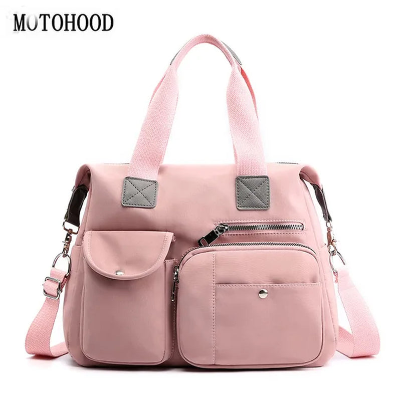 "Multifunctional Mom Backpack Diaper Bag for Stylish Mums"