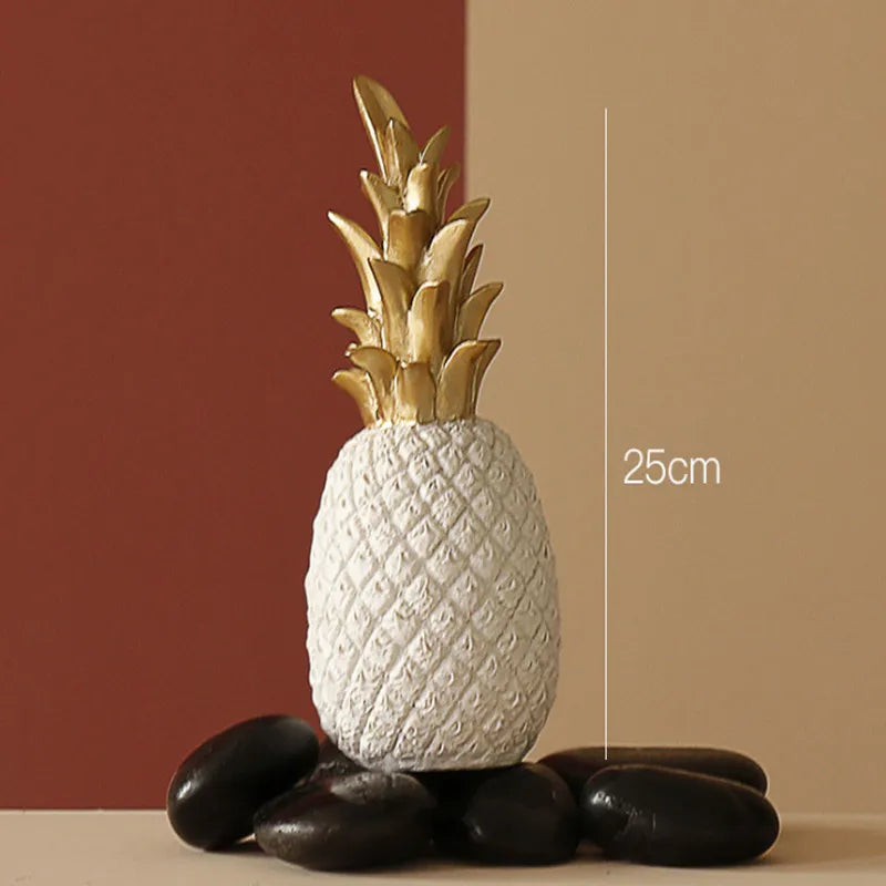 Golden Pineapple Home Decor Model