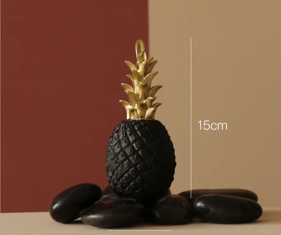 Golden Pineapple Home Decor Model