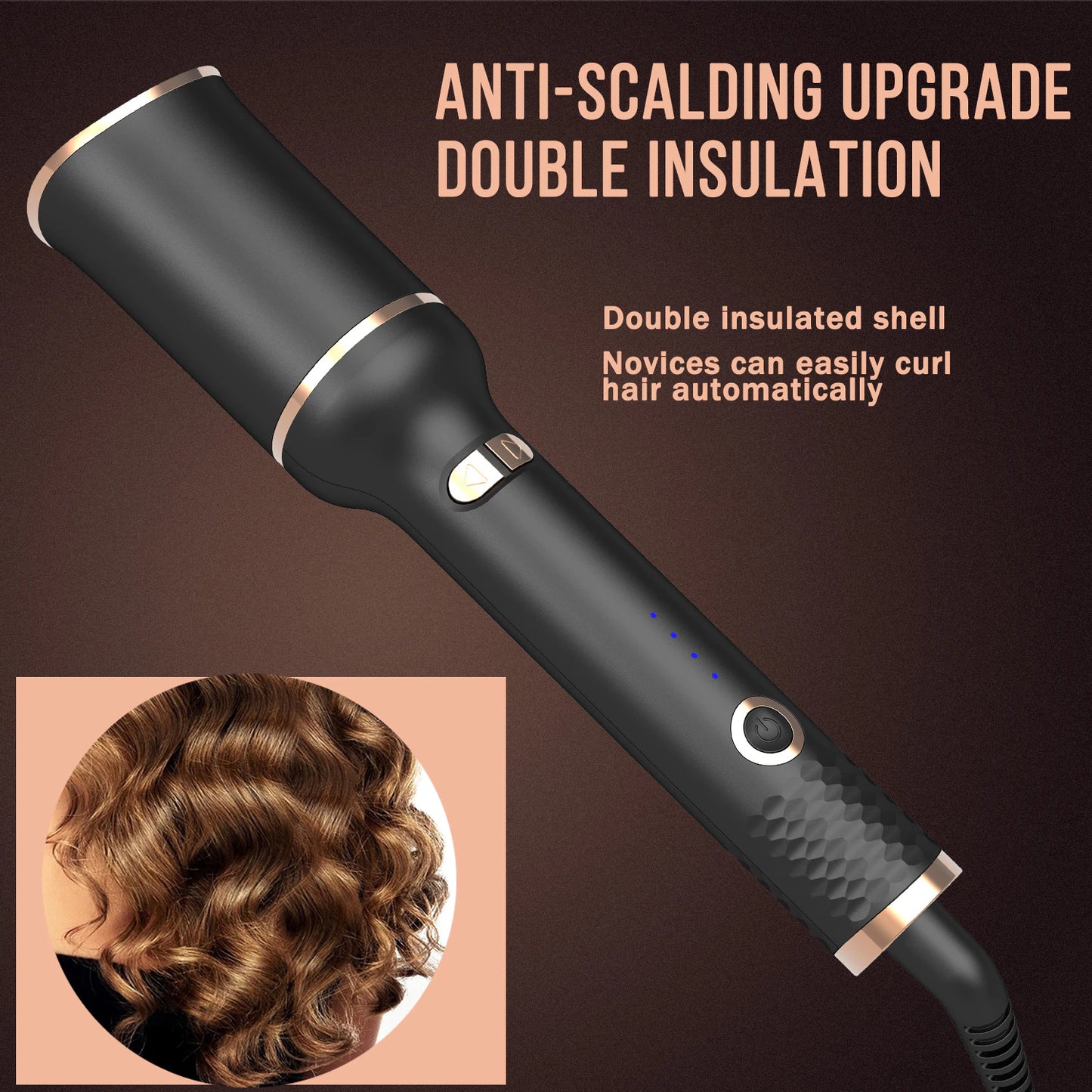 Magic Spin Hair Curler - Ceramic Auto Curling Iron