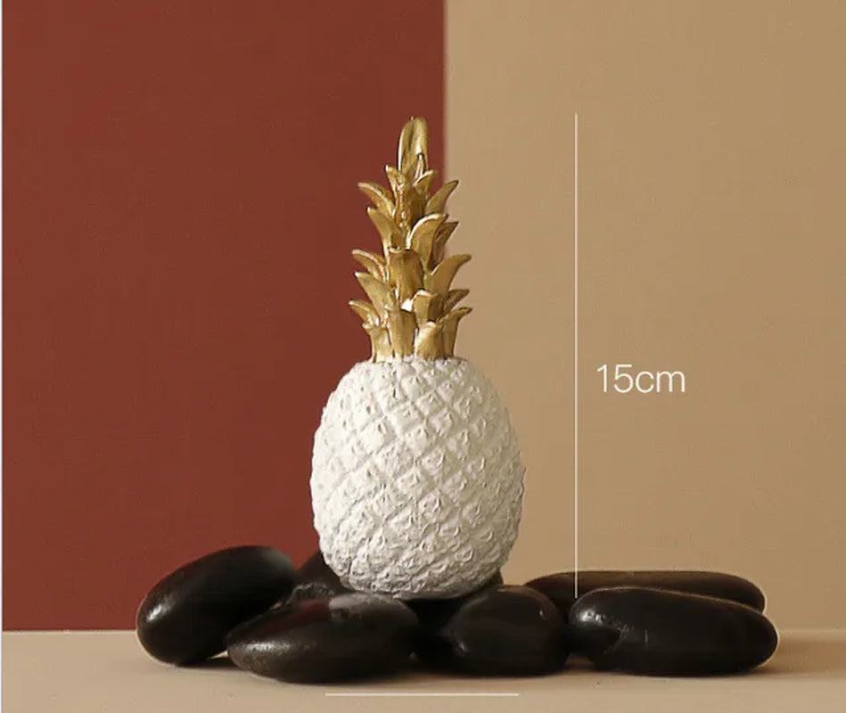 Golden Pineapple Home Decor Model