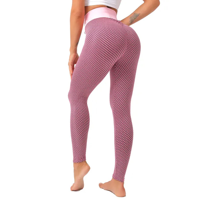 High Waist Butt Lifting Anti-Cellulite Leggings - Gym Ready!