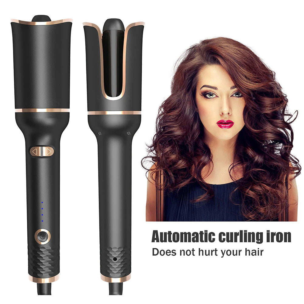 Magic Spin Hair Curler - Ceramic Auto Curling Iron